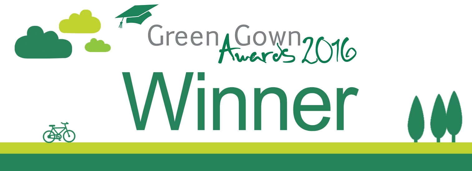 We won a Green Gown Award!
